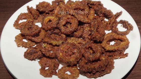 Pavakkai Poriyal Recipe | Easy Pavakkai Fry in Tamil | Crispy Bitter Melon Fry | Bitter Gourd Fry
