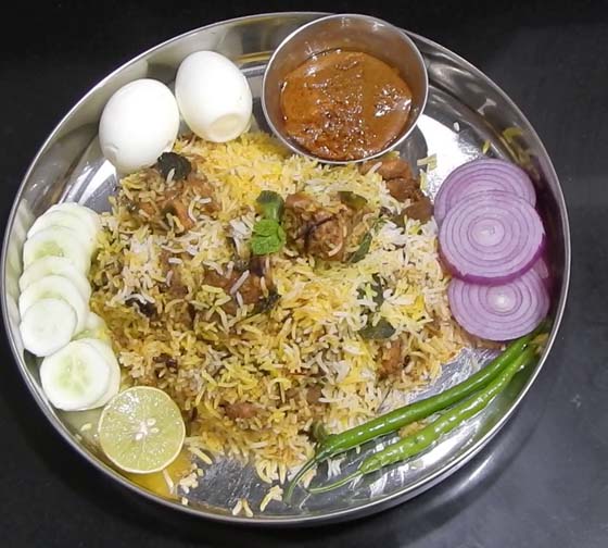 Chicken Dum Biryani in Kadai | PERFECT Hyderabadi Dum Biryani | TASTY Hyderabadi Chicken Dum Biryani