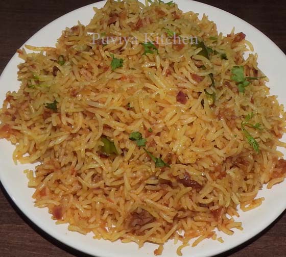 Tomato Rice Recipe | Tomato Biryani | Tomato Fried Rice | Tomato Rice in Tamil Style