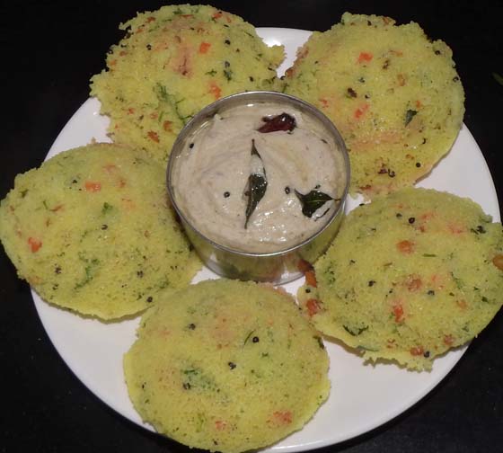 Instant Rava Idli-Kannada Rava Idili-Karnataka Semoline Idli-South Indian Breakfast Recipe Kannada