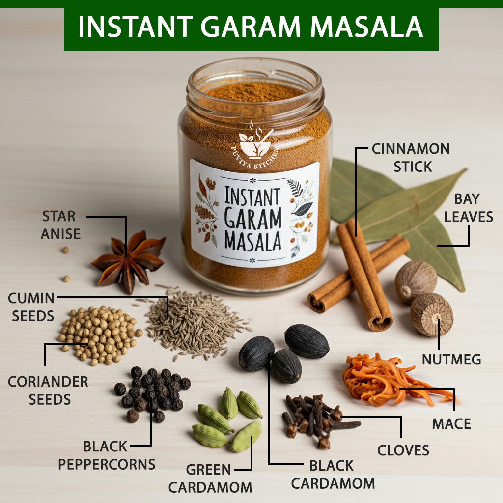 Instant-Garam-Masala-Powder Instant Garam Masala Powder | Aromatic Indian Spice Mix 🌿✨