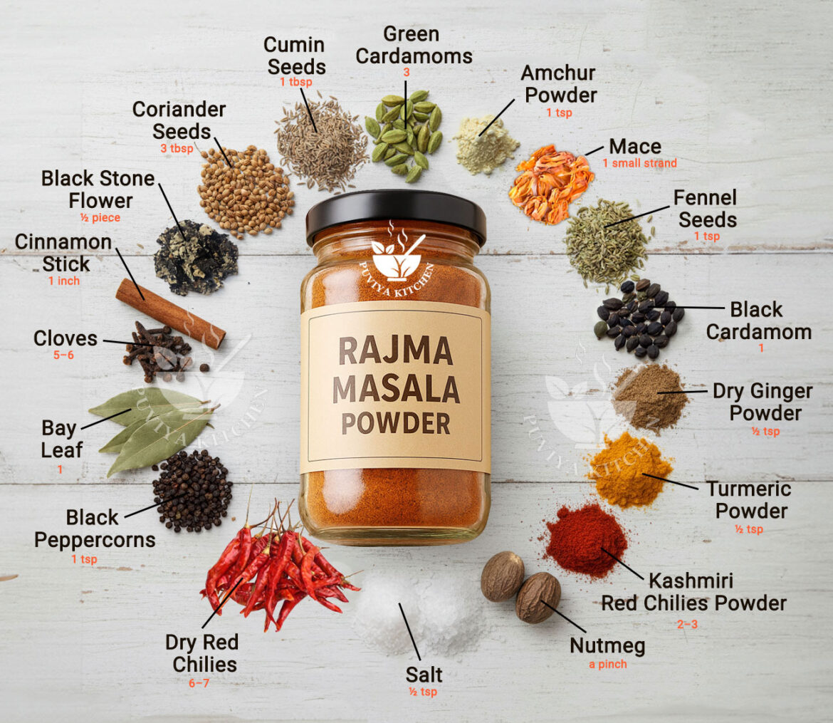 🌟 Homemade Rajma Masala Powder Recipe | Authentic North Indian Spice Mix